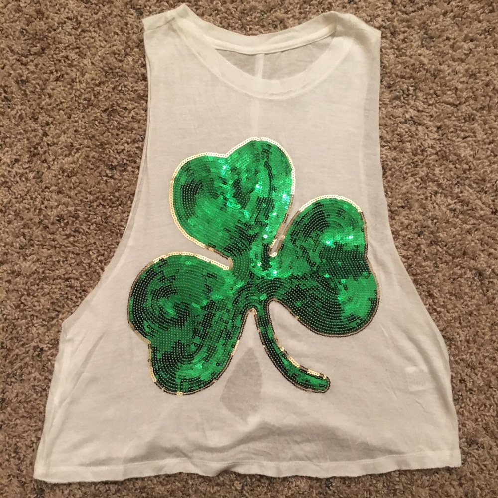 Live Love Dream Shamrock Tank